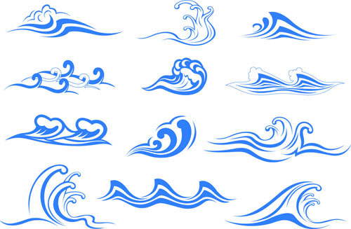 free vector Wave vector graphic 1